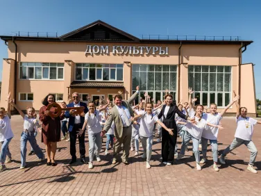 Открытие Дома культуры в д.Малое Зиновьево